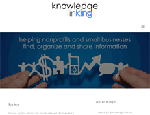 Tablet Screenshot of knowledge-linking.com